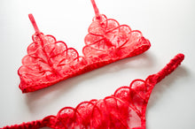 Load image into Gallery viewer, Scarlet Lace And Satin Bra
