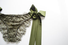 Load image into Gallery viewer, Pine Tie Side Lace Brief