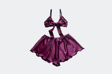 Load image into Gallery viewer, Fig Satin Lounge Set