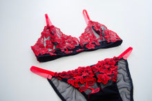 Load image into Gallery viewer, Crimson Lace Bra