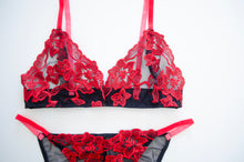 Load image into Gallery viewer, Crimson Lace Set