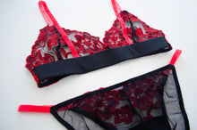 Load image into Gallery viewer, Crimson Lace Set
