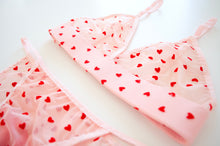 Load image into Gallery viewer, Blush Mesh Heart Set