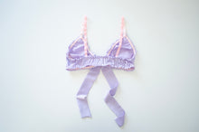 Load image into Gallery viewer, Lavender Satin Lounge Set