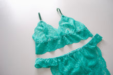 Load image into Gallery viewer, Azure Lace Bra