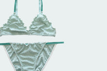 Load image into Gallery viewer, Pistachio Jersey Bra