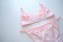 Load image into Gallery viewer, Petal Embroidered Lace Bra