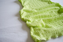 Load image into Gallery viewer, Limited Edition: Textured Slash Neck Crop