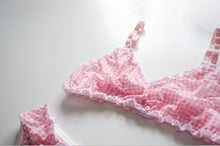 Load image into Gallery viewer, Dolly Mesh Gingham Set