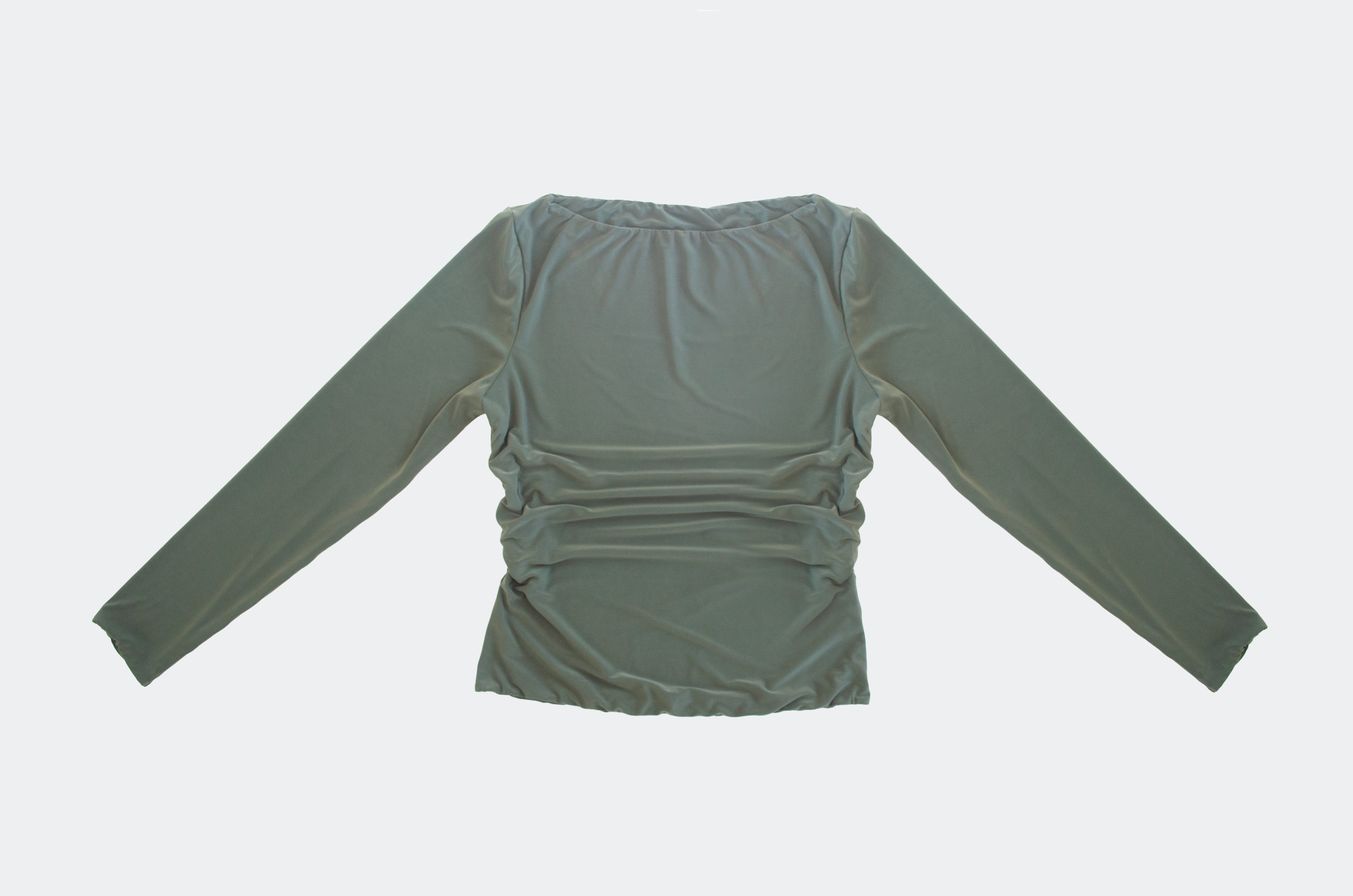 ELB Exclusive BOO Long Sleeve Ribbed Top