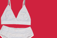 Load image into Gallery viewer, Silver Knit Jersey Set