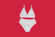 Load image into Gallery viewer, Silver Knit Jersey Set