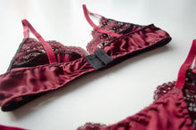 Load image into Gallery viewer, Ophelia Satin + Lace Set