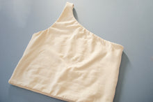 Load image into Gallery viewer, Bridal: Asymmetric Cotton Crop