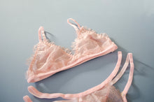 Load image into Gallery viewer, Bridal: Blush Lace Set