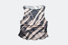 Load image into Gallery viewer, Slash Neck Mesh Swim Crop