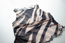 Load image into Gallery viewer, Slash Neck Mesh Swim Crop