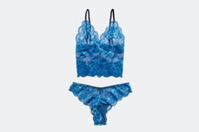 Load image into Gallery viewer, Indigo Longline Lace Set