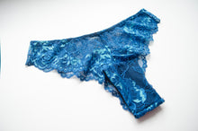 Load image into Gallery viewer, Indigo Longline Lace Set