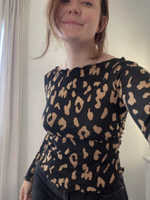 Load image into Gallery viewer, Leopard Long Sleeve Top