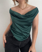 Load image into Gallery viewer, Noel Reversible Satin Top