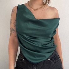 Load image into Gallery viewer, Noel Reversible Satin Top