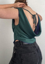 Load image into Gallery viewer, Noel Reversible Satin Top