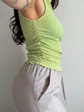 Load image into Gallery viewer, Limited Edition: Textured Slash Neck Crop