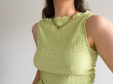 Load image into Gallery viewer, Limited Edition: Textured Slash Neck Crop