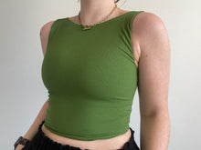Load image into Gallery viewer, High Neck/V Neck Crop