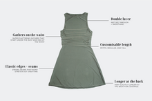 Load image into Gallery viewer, Slash Neck Mini Dress