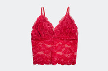 Load image into Gallery viewer, Long Lace Bralet (multiple colours)