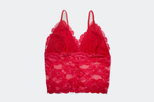 Load image into Gallery viewer, Long Lace Bralet (multiple colours)