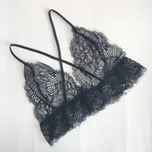Load image into Gallery viewer, Sheer lace bralet (multiple colours)