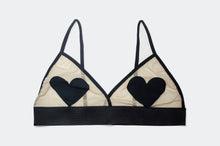 Load image into Gallery viewer, Heart applique bra
