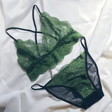 Load image into Gallery viewer, Sheer lace set (multiple colours)