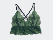 Load image into Gallery viewer, Sheer lace bralet (multiple colours)