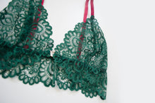 Load image into Gallery viewer, Frankincense Lace Bralet - Handmade