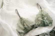Load image into Gallery viewer, Sage Lace Bra