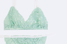 Load image into Gallery viewer, Amelia - Mint Lace Bralet