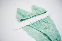 Load image into Gallery viewer, Amelia - Mint Lace Set