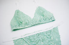 Load image into Gallery viewer, Amelia - Mint Lace Bralet