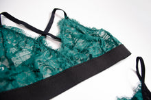 Load image into Gallery viewer, Jade Eyelash Lace Bra