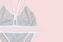 Load image into Gallery viewer, Pearl Mesh Bralet