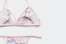 Load image into Gallery viewer, Flutter Embroidered Bra (Multiple Colours)