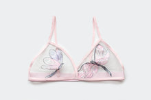 Load image into Gallery viewer, Flutter Embroidered Bra (Multiple Colours)