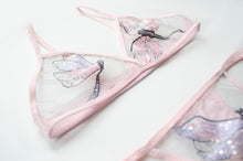 Load image into Gallery viewer, Flutter Embroidered Bra (Multiple Colours)