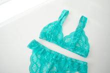 Load image into Gallery viewer, Jade Lace Bralet