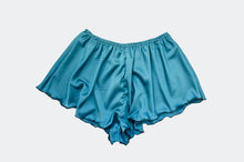 Load image into Gallery viewer, Teal Satin Lounge Set
