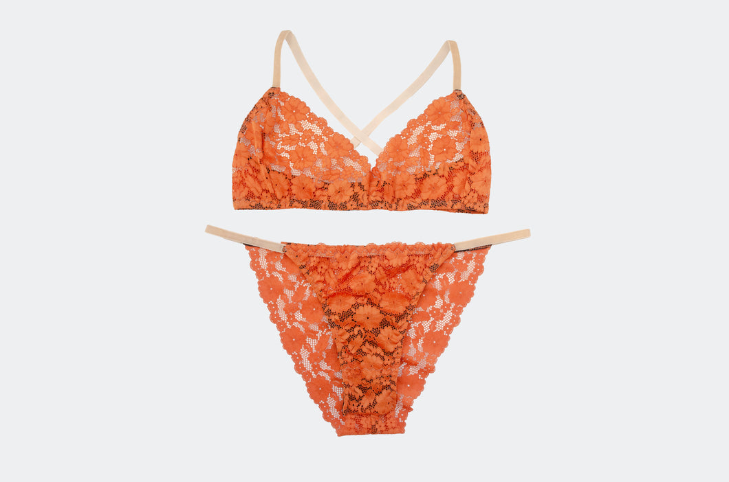 Pumpkin Lace Set